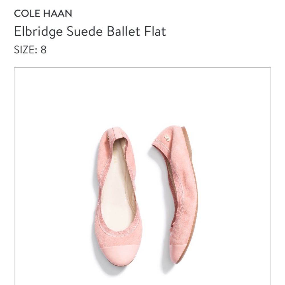 Cole Haan Suede Flats